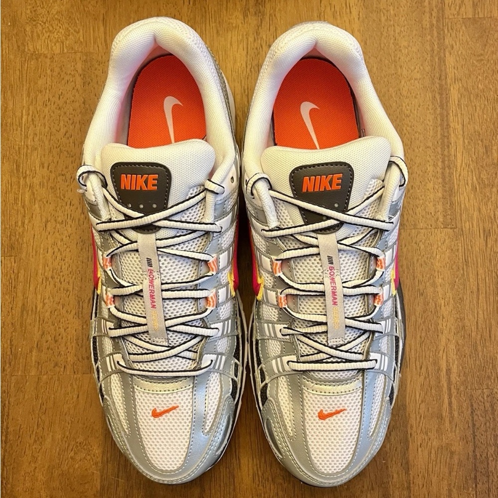 Nike Athletic Shoes - Silver, Pink, Yellow - Picture 4 of 4